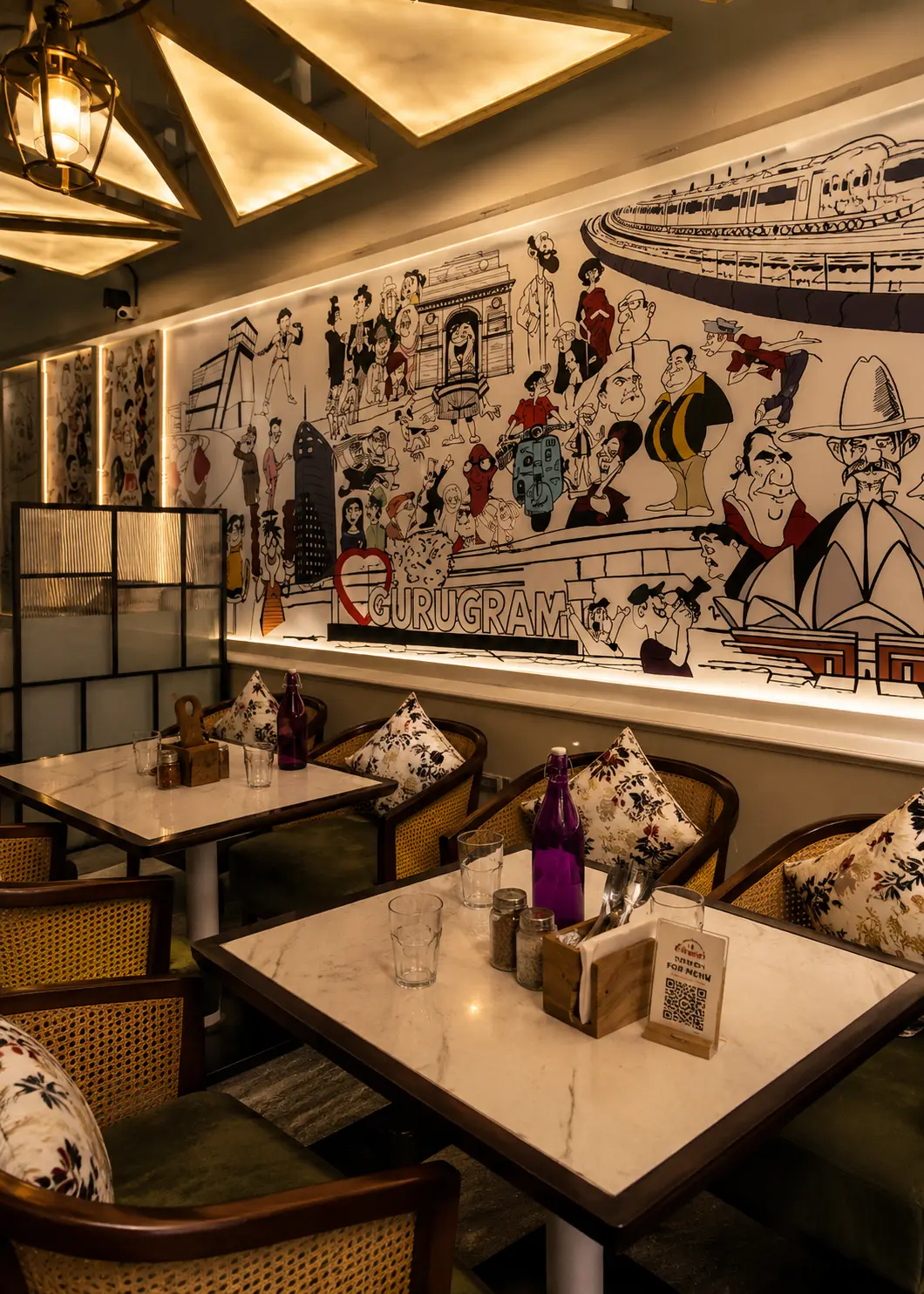 Mediterranean Aesthetics & Bistro Interior