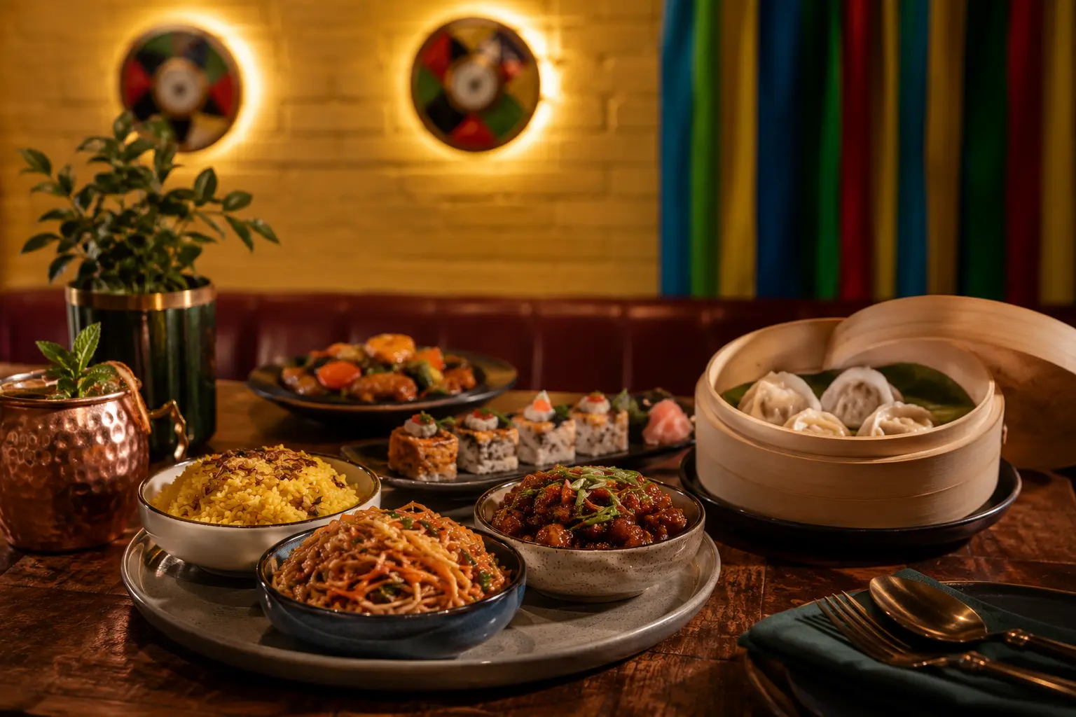 Premium Global Kitchen Platters at Baazigar