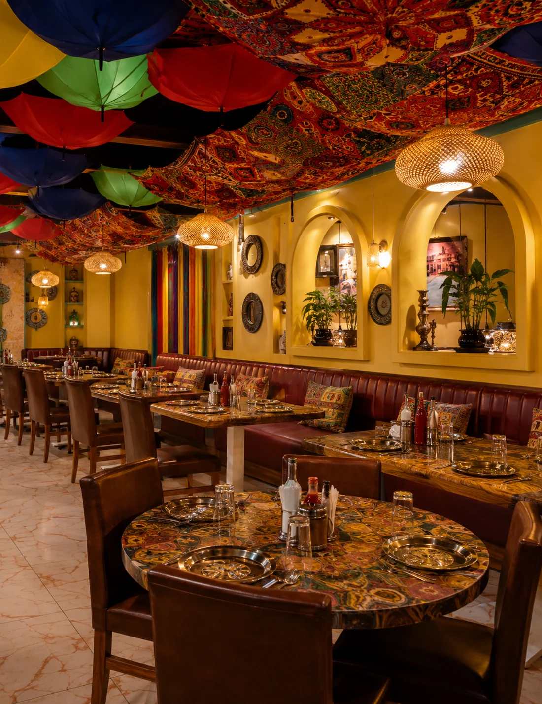 Rangrezz Dining Ambiance
