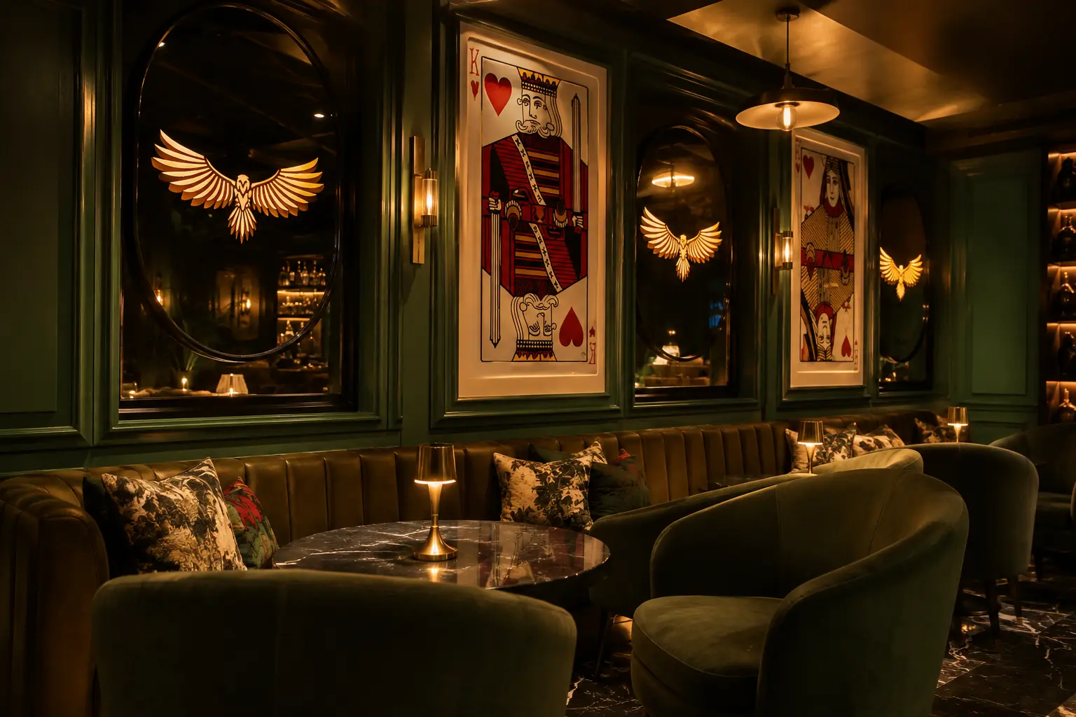 Baazigar Luxury Lounge Ambiance